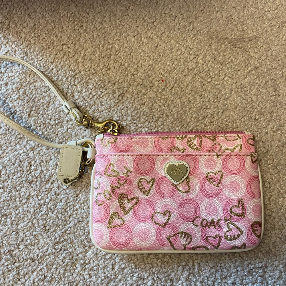 Coach wristlet